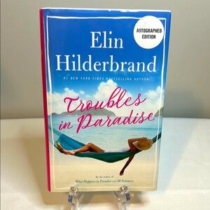 Elin Hilderbrand 'Troubles in Paradise' Autographed Edition | Hardcover